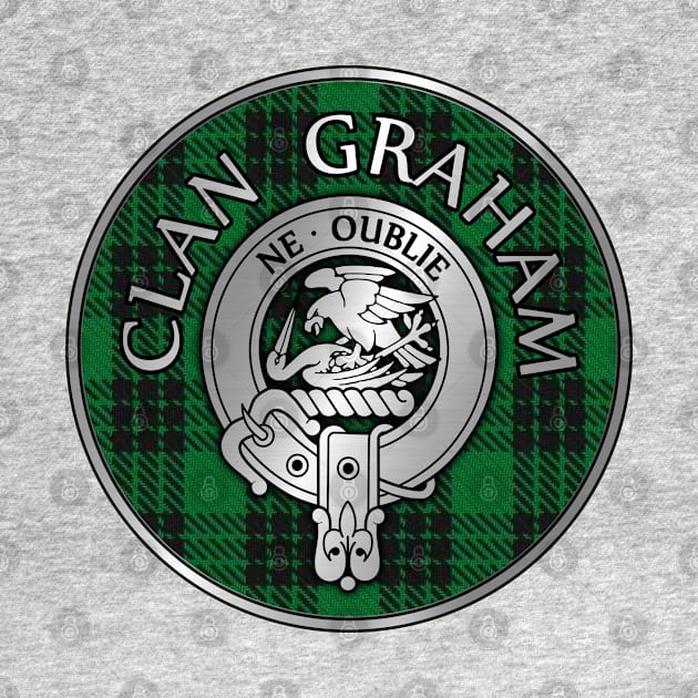 Clan Graham Crest & Tartan by Taylor'd Designs